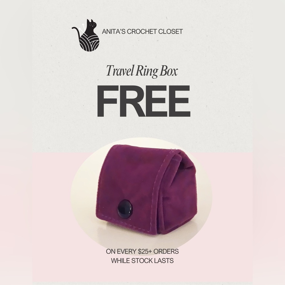 🎁FREE Travel Ring Box